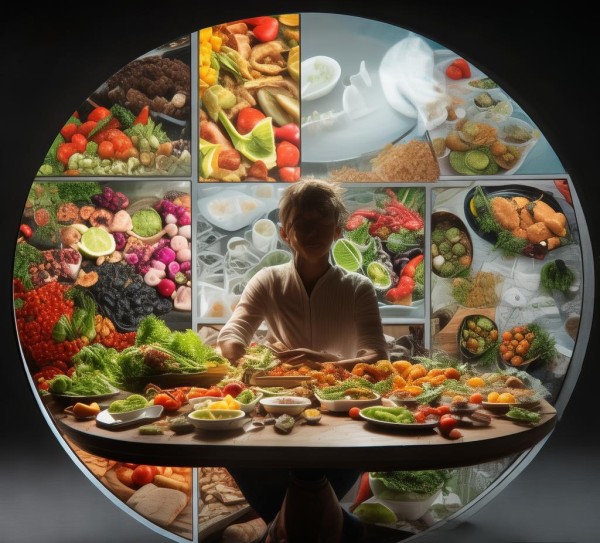 根据多角度思考，少食多餐和一日三餐各有优缺点，建议综合考虑健康、营养、消化、心理因素、环境因素、个人习惯、社会影响等多个方面，选择最适合自己的饮食安排。